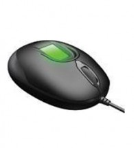 Mouse with optical fingerprint sensor